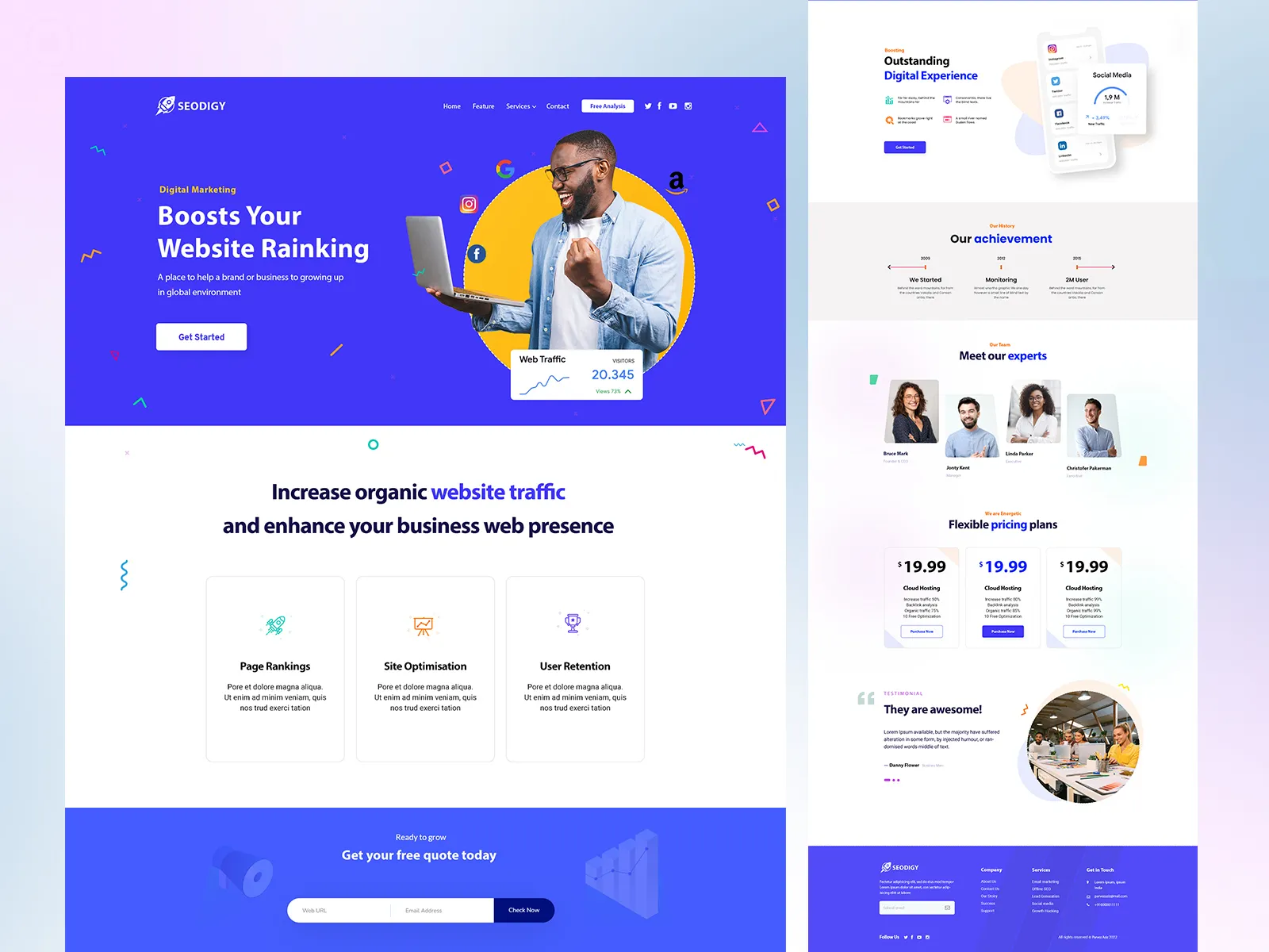 E-Commerce Landing Page