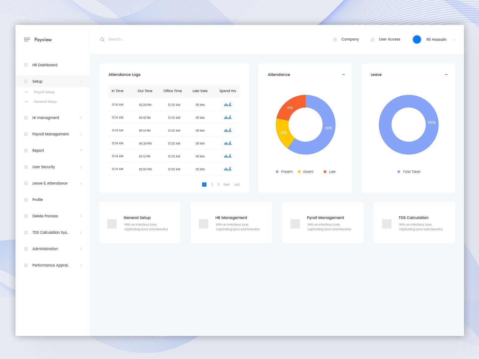 Payroll Dashboard